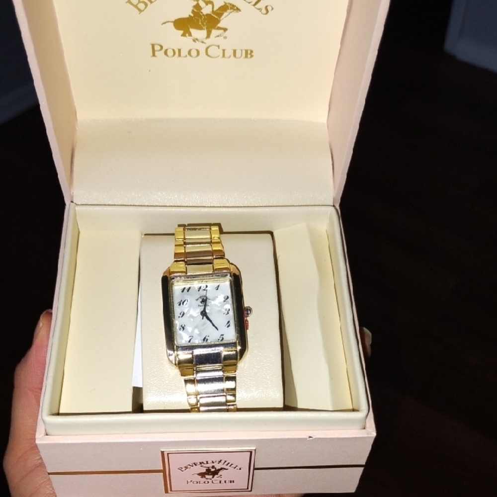 Beverly Hills Polo Club Gold and Silver Watch